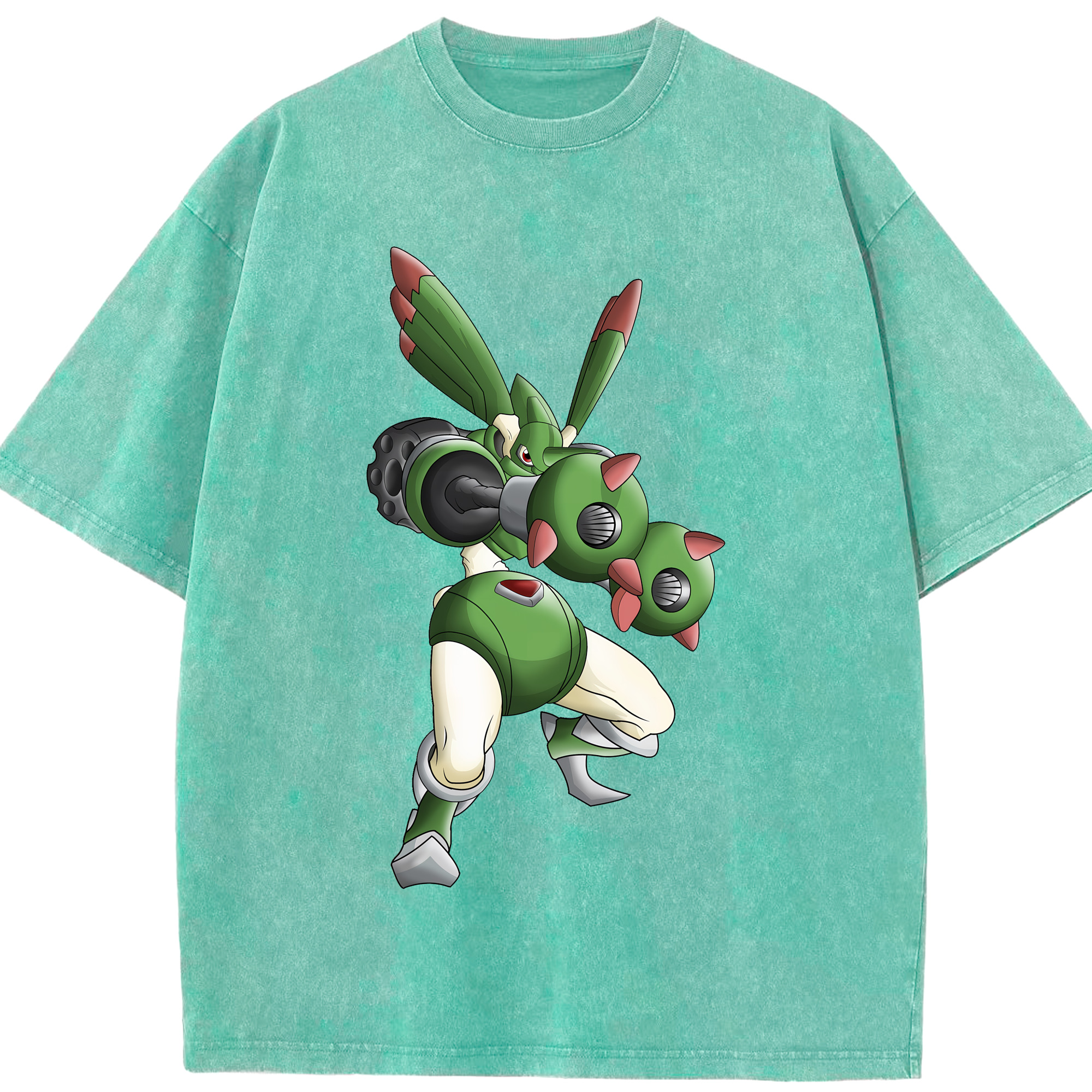 （画像用） Digimon デジタルモンスター/デジモン 綿100% ヴィンテージ風 半袖Tシャツ（フロントプリント）